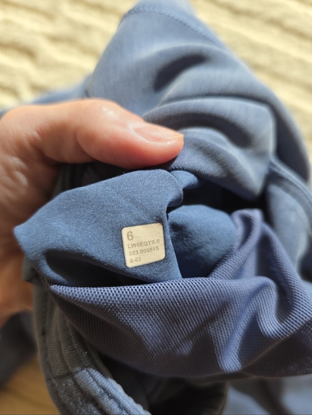 Lululemon Blue Wide-Leg Pull-On Pants - Picture 5 of 7